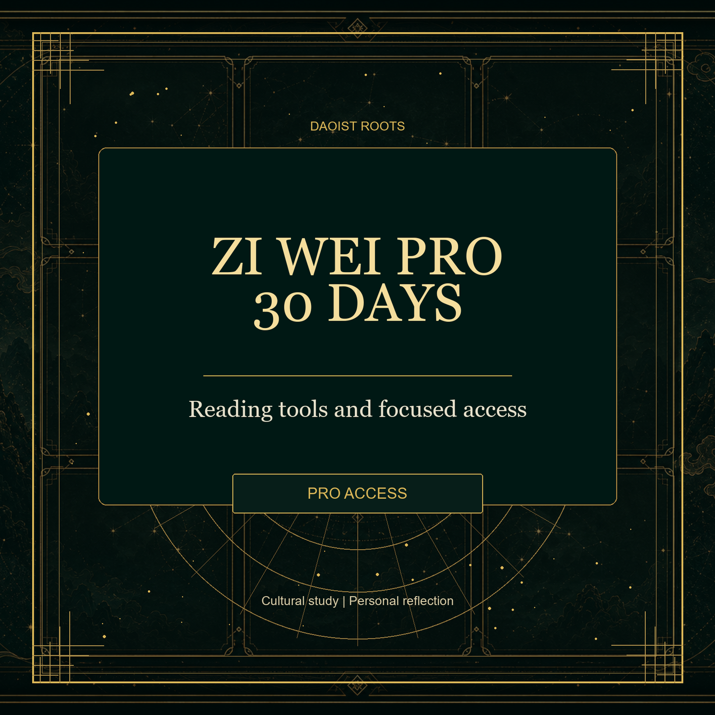 Zi Wei Pro Access 30 Days