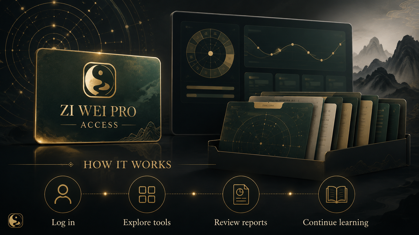 Zi Wei Pro Access annual digital product preview image 2