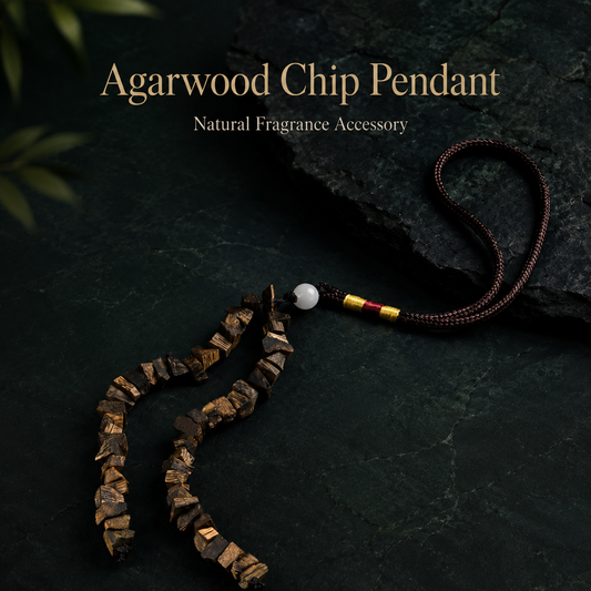 Agarwood Chip Pendant