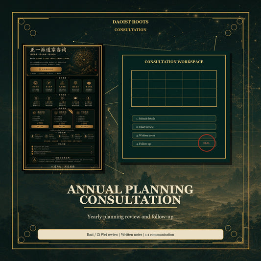 Annual Planning Consultation Daoist Roots product cover
