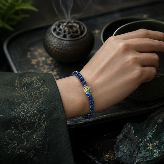 Mystic Water Motif Bracelet 8mm