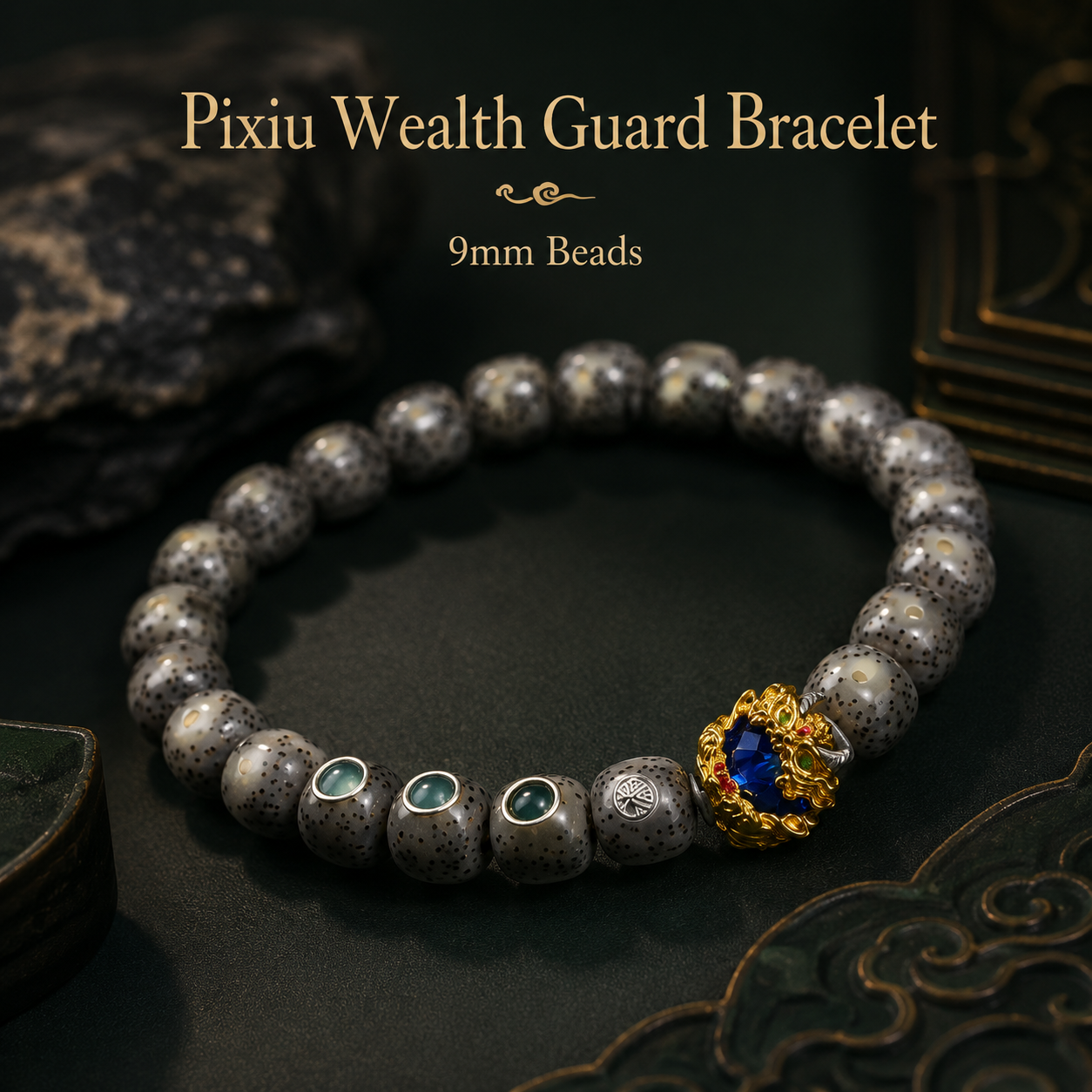 Pixiu Motif Bracelet 9mm