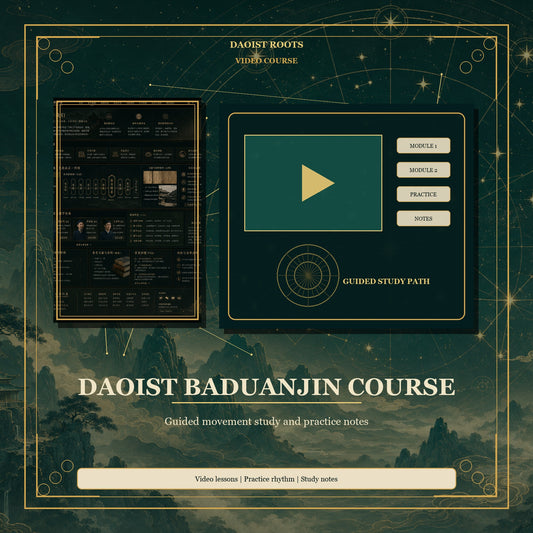 Daoist Baduanjin Test Course Daoist Roots product cover