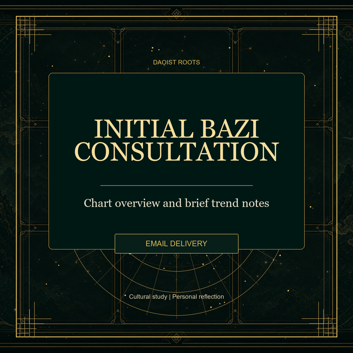 Initial Bazi Consultation