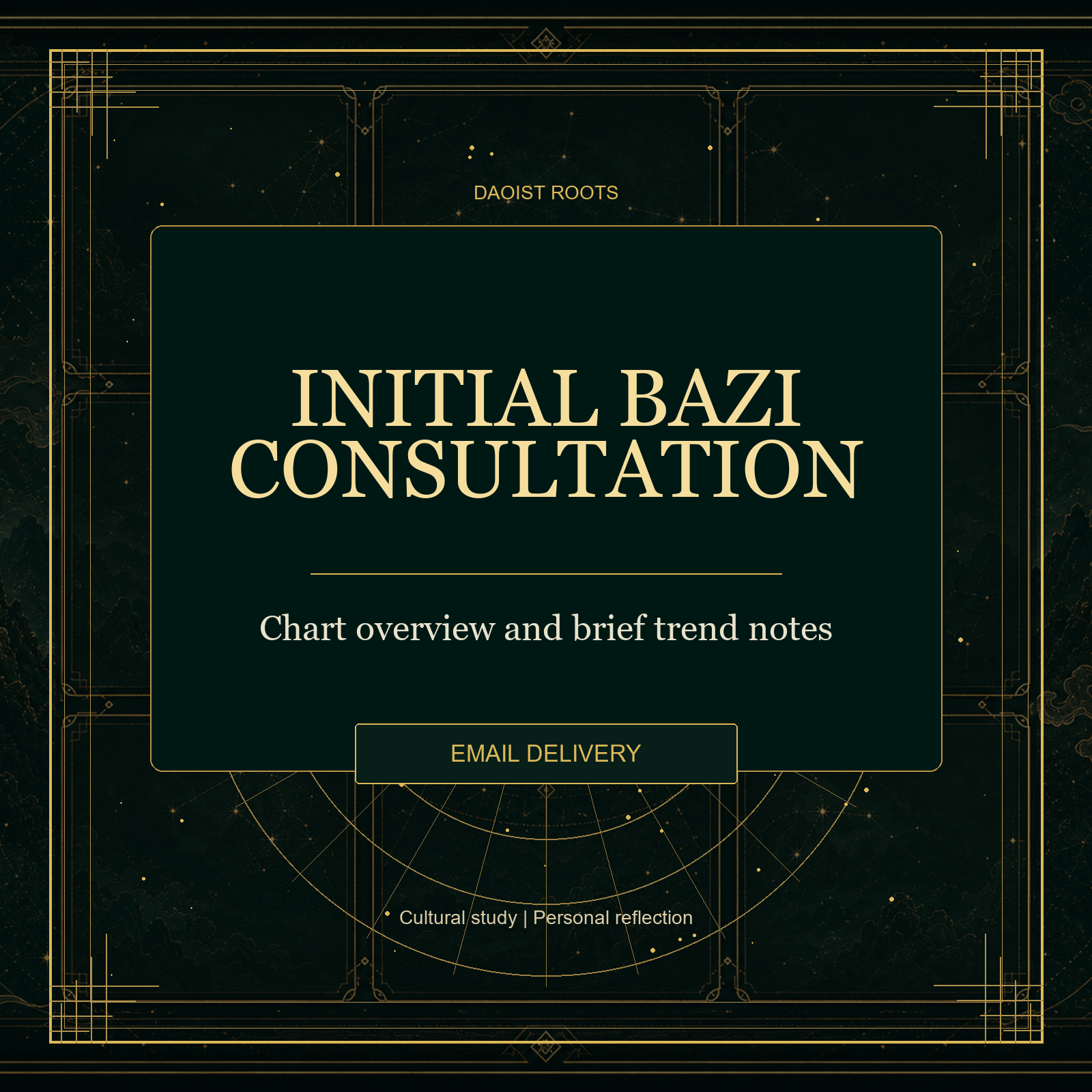 Initial Bazi Consultation