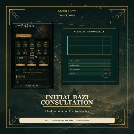 Initial Bazi Consultation Daoist Roots product cover