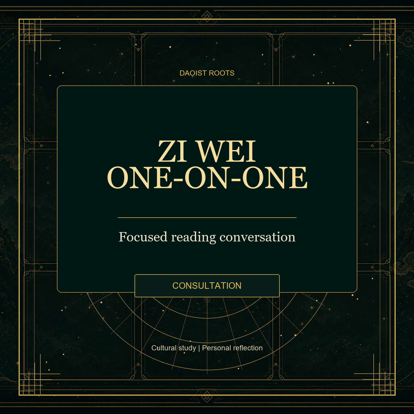 Zi Wei One-on-One Consultation
