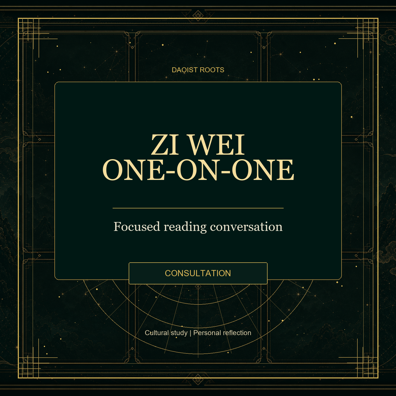 Zi Wei One-on-One Consultation