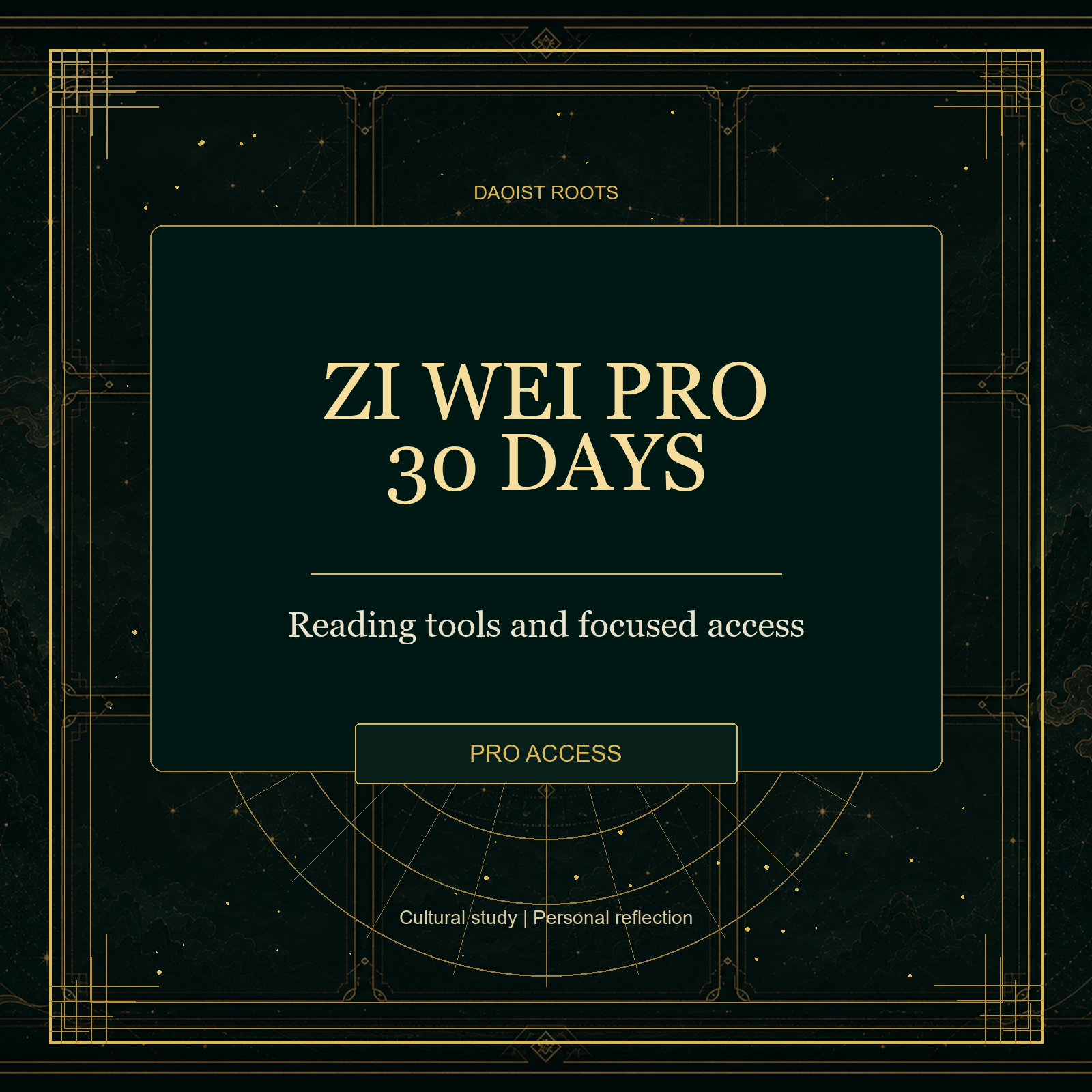 Zi Wei Pro Access 30 Days