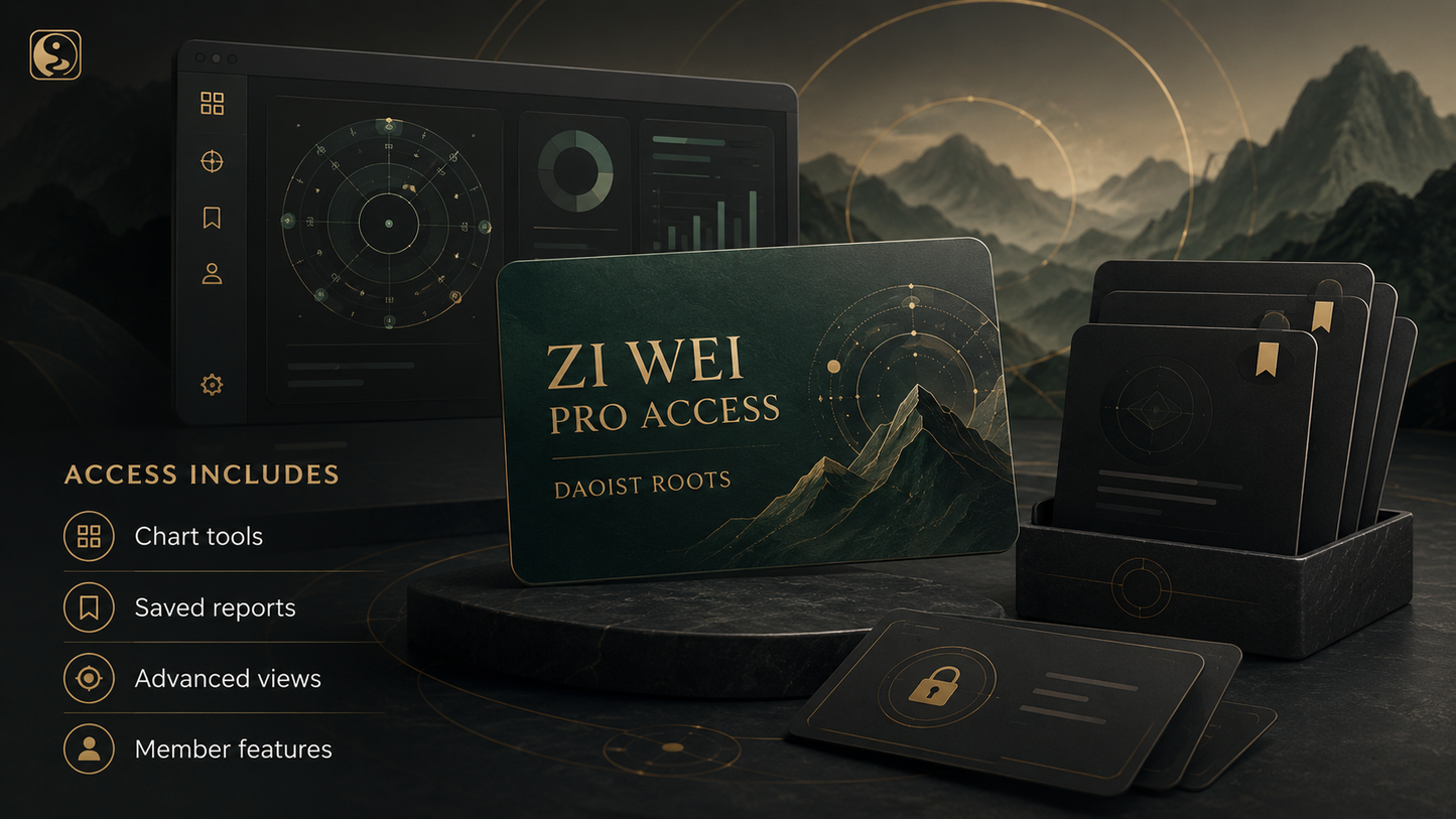 Zi Wei Pro Access annual digital product preview
